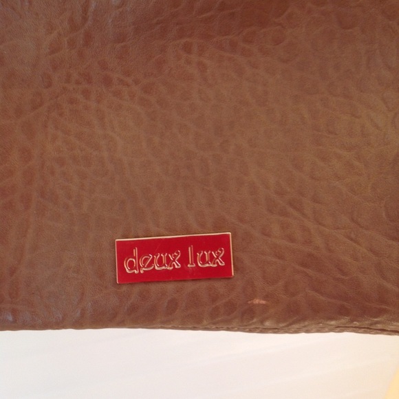Deux Lux Oversized Taupe Bag - Picture 3 of 8